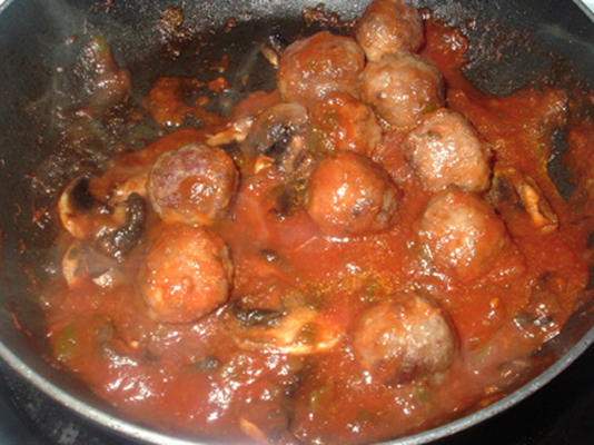 sauce tomate-champignons saine de miaou (ww)