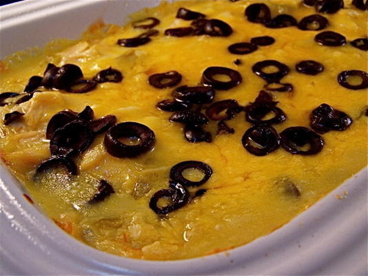 enchiladas rapides de poulet au chili vert