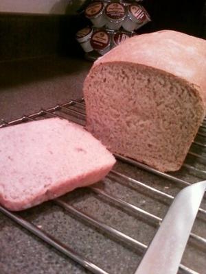 pain de blé entier sain