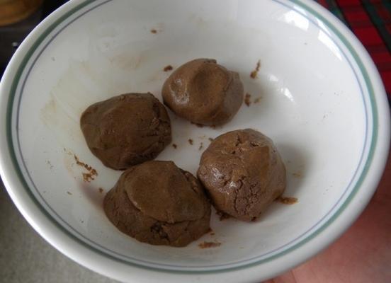 boulettes au beurre d'arachide au chocolat