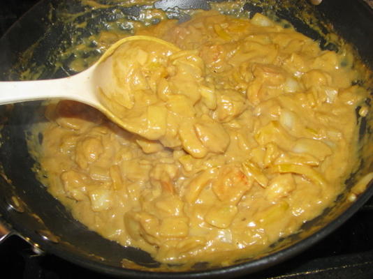 curry thaïlandais à la noix de coco, faible en gras