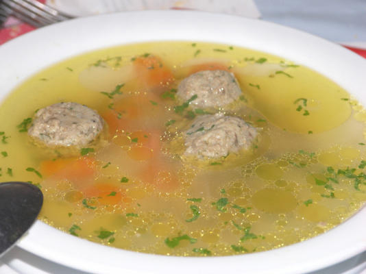 boulettes de foie croates du nord pour soupe