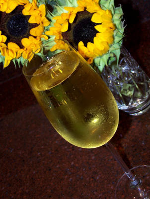 cocktail de champagne des caraïbes