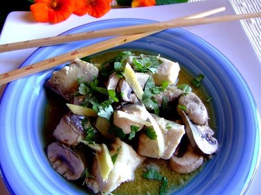 vivaneau thai au gingembre (pla bae sae)