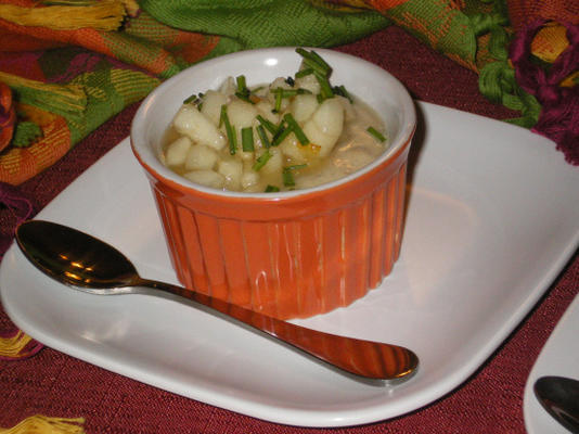 Parfait de foie de volaille à la poire