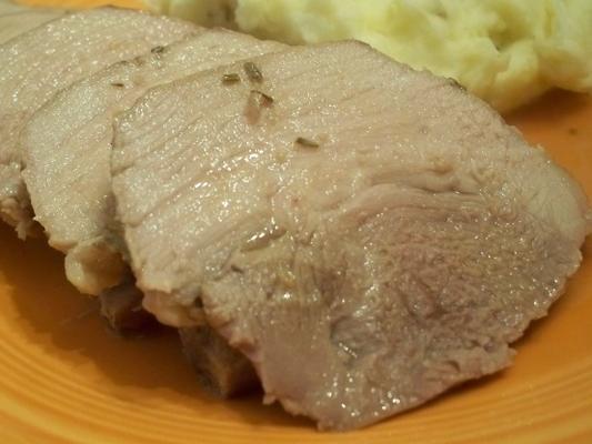 rôti de porc (ou côtelettes) incroyablement facile