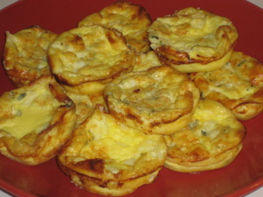 mini clafouti salé