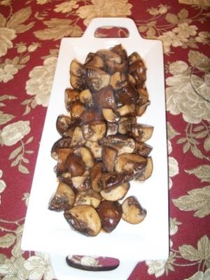 ww 1 point - gros champignons balsamiques