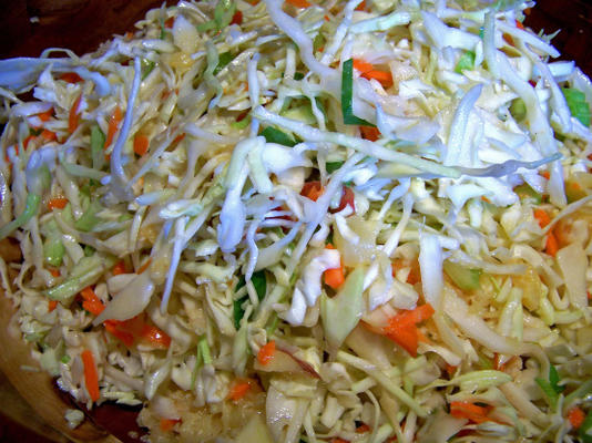 salade de chou tropical