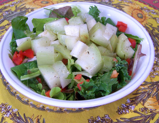 salade de chayote cubaine