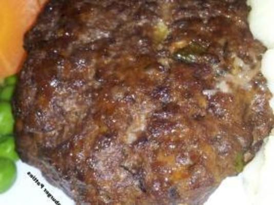 galettes de hamburger à la viande de chris