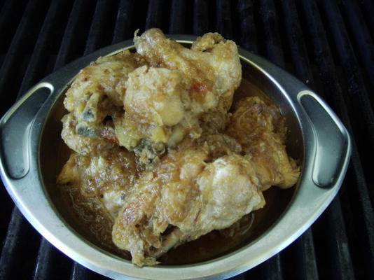 poulet aux épices et sauce soja