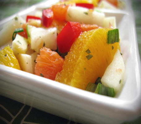 trempette orange et jicama