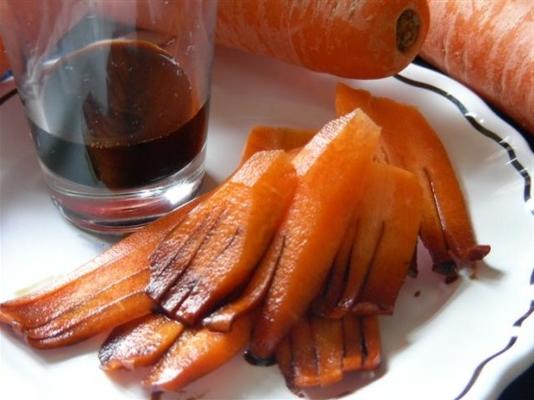 carottes en sauce soja