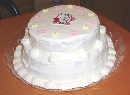gâteau de mariage au chocolat blanc