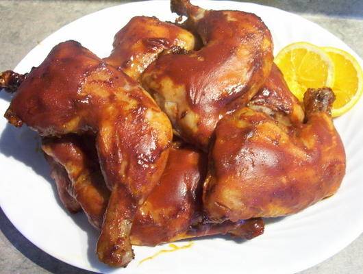 poulet au barbecue parfumé au piment