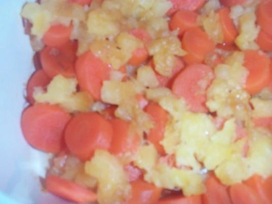 casserole couche carotte-ananas