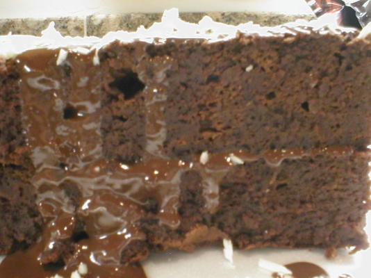 torte aux châtaignes au chocolat sans farine