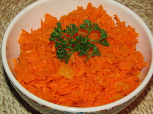 salade d'orange marocaine et carotte