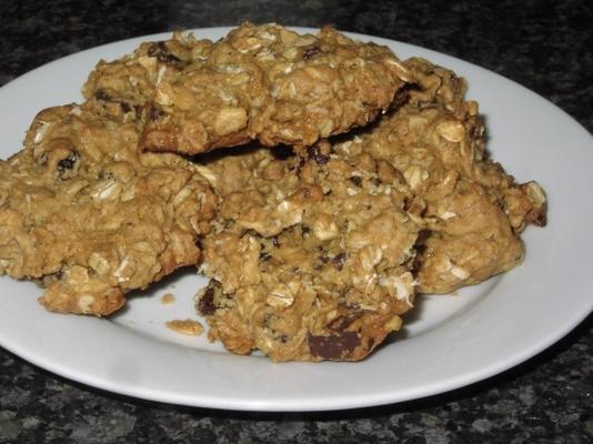 biscuits à l'avoine aux pépites de chocolat raisins secs Celticbrewer's