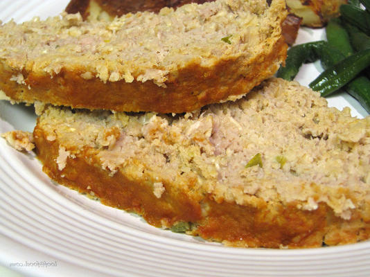 pain de viande de dinde salé et épicé