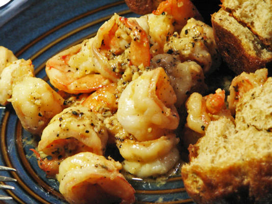 malaga aux crevettes