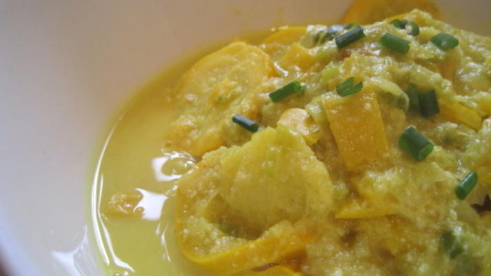 courgette ensoleillée au curry