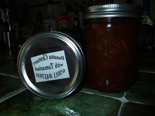 chutney à la banane