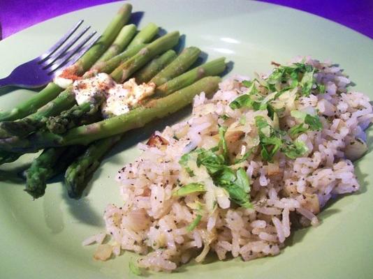 riz au citron à la chinoise