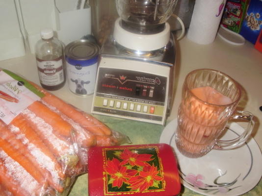 le jus de carotte à la jamaïcaine de ma mère