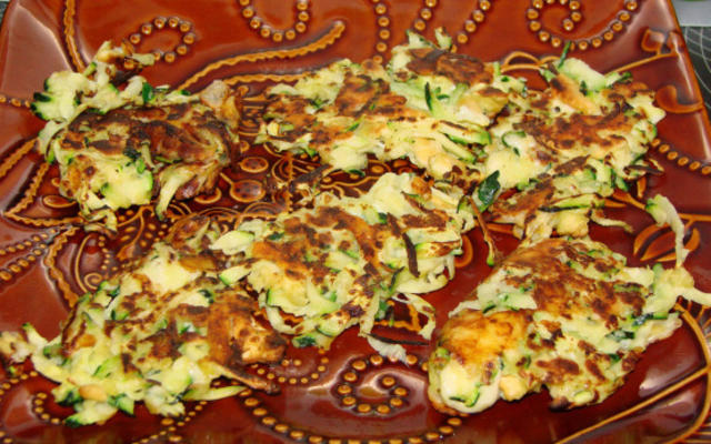 galettes de courgettes au fromage