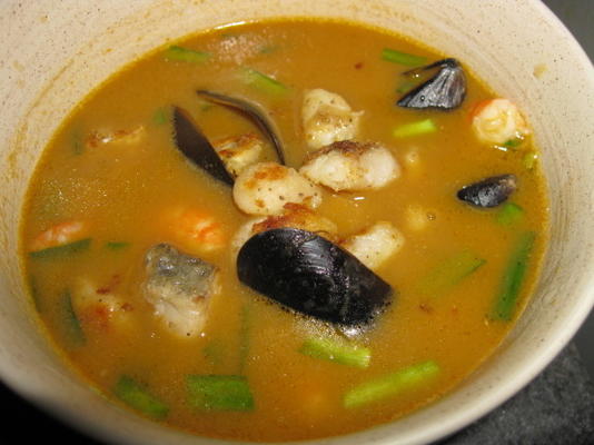 zuppa di pesce castagna