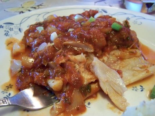 sole mexicana cuite au four