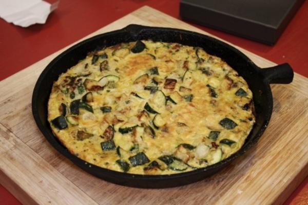 courgettes frittatas ii
