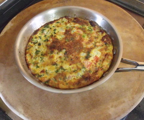 omelette égyptienne - eggah