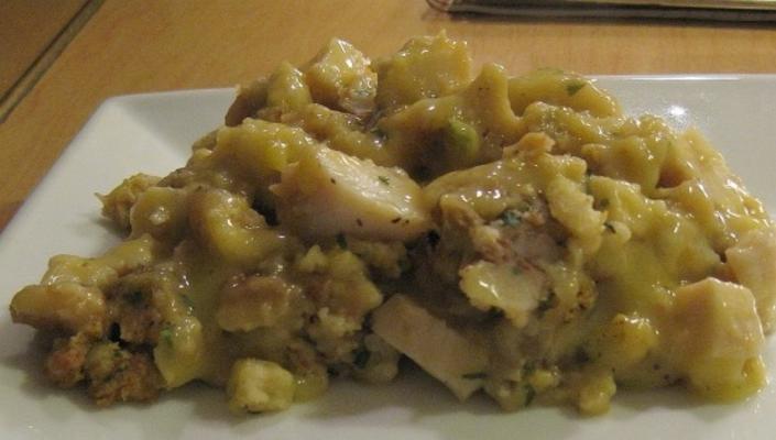 dimanche poulet et vinaigrette