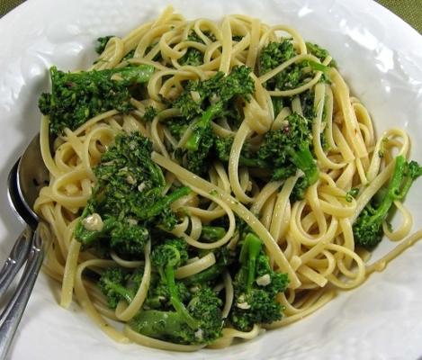 brocoli avec linguine