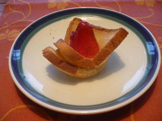 toasts à la fraise sans gluten