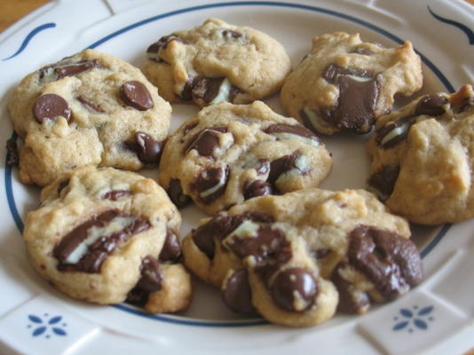 biscuits aux brisures de chocolat menthe poivrée
