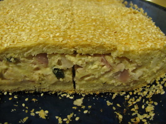 kalasouna - tarte au fromage et à l'oignon