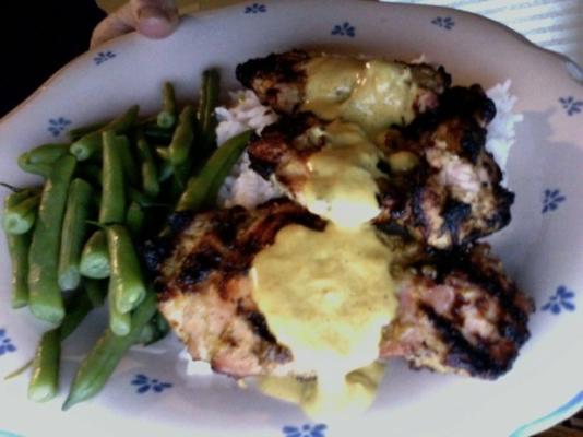 cuisses de poulet au curry thaï
