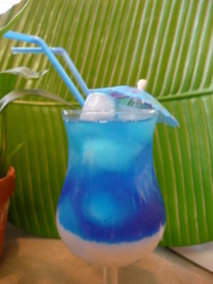 cocktail de rêve bleu
