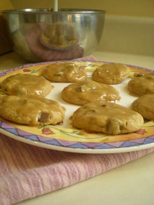 Glaçage / glaçage au beurre d'arachide pour les cookies