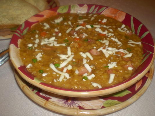 soupe de lentilles mexicaine au panela