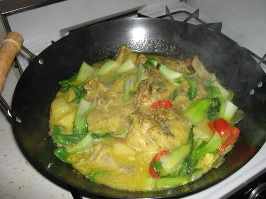 poulet au curry ala pinoy