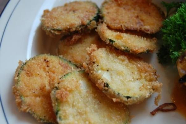 courgettes frites au fromage
