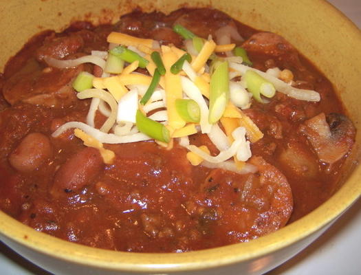 chili de sooz (boeuf haché et haricots)