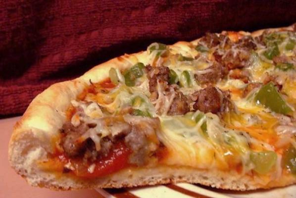 pâte à pizza romaine simple