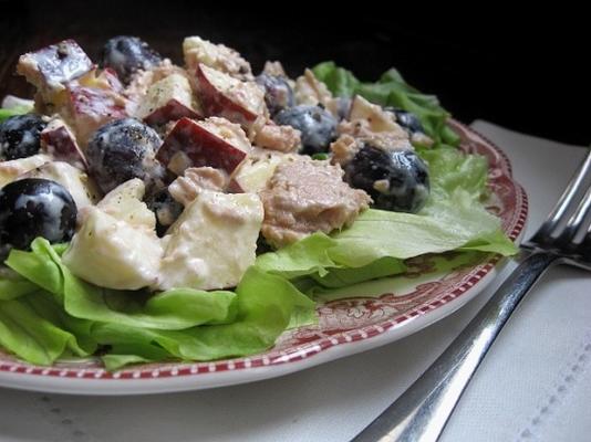 salade de thon aux raisins