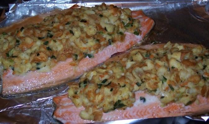 filets de truite cuits au four